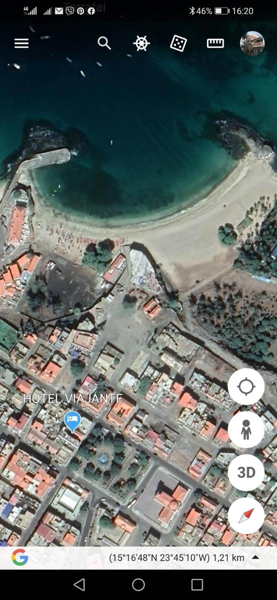 Hotel Viajante Tarrafal  Bagian luar foto